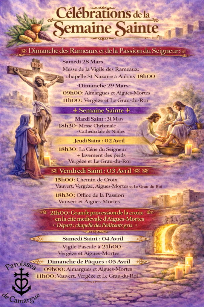 Célébrations de la Semaine Sainte