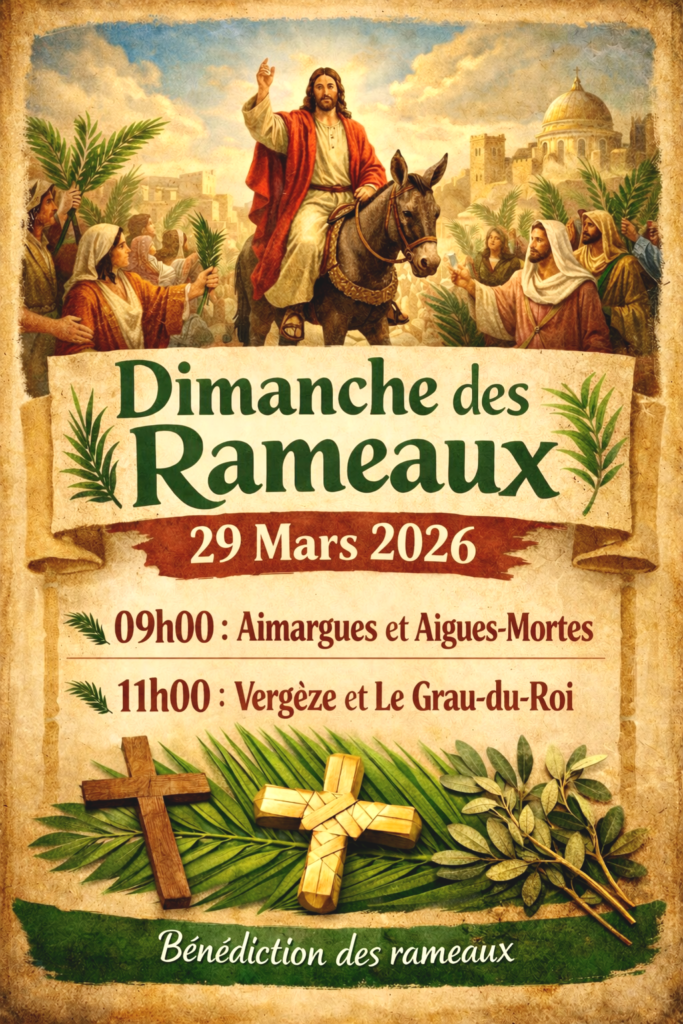 Dimanche des Rameaux et de la Passion du Seigneur Année A