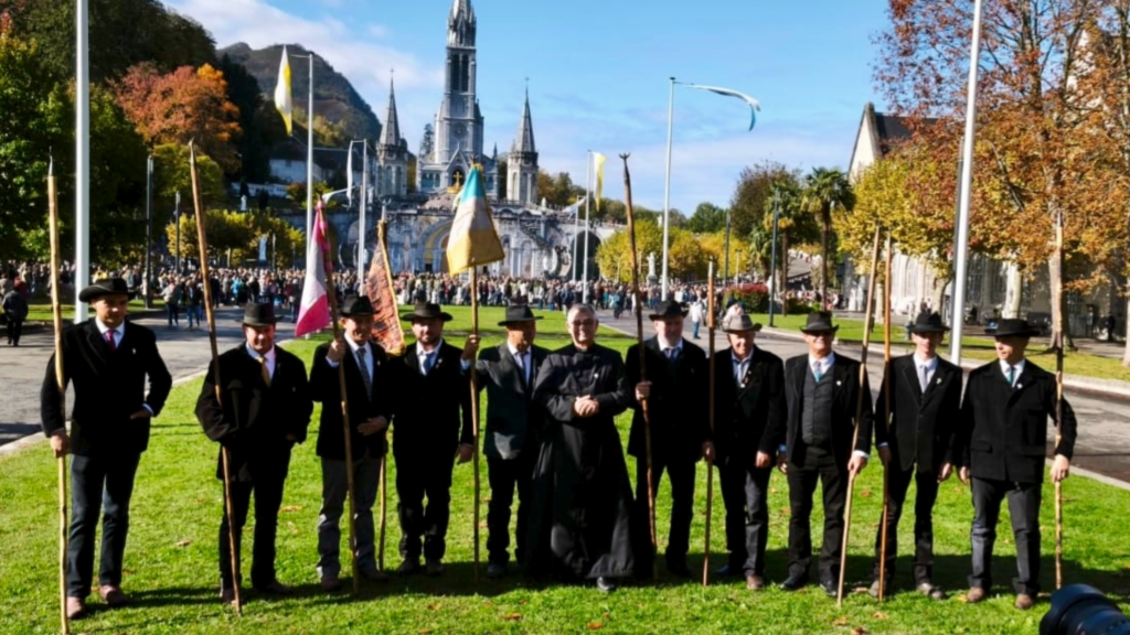 Pèlerinage des gardians à Lourdes