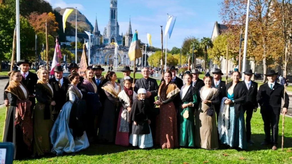 Pèlerinage des gardians à Lourdes