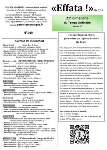 Effata ! 149