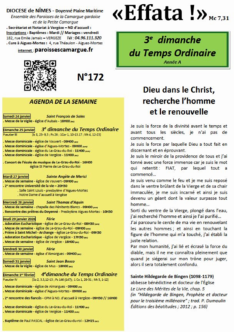 4. Sonntag im Jahreskreis – Lesejahr A