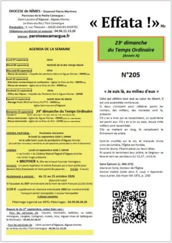 23e Dimanche du Temps Ordinaire 23e Dimanche du Temps Ordinair