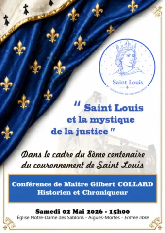 Conférence couronnement St Louis