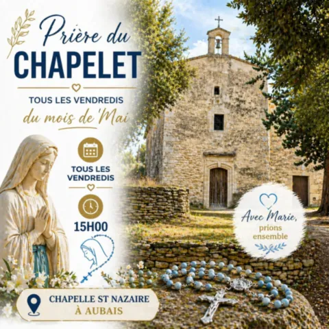 Chapelet St Nazaire - Aubais